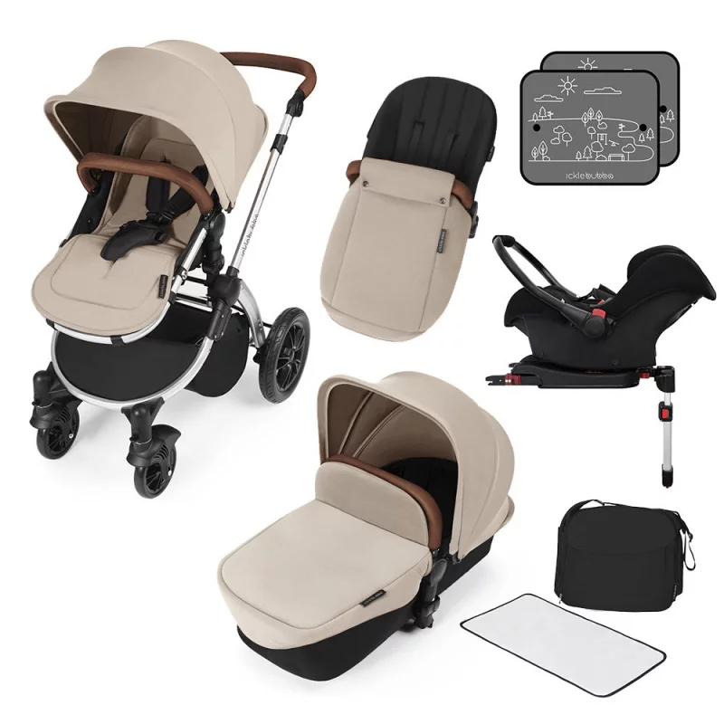 Ickle Bubba Stomp V3 Travel System Sand Olivers BabyCare