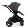 Ickle Bubba Stomp V3 All In 1 Travel System with ISOFIX Base - Graphite Grey On Black 10