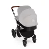 Ickle Bubba Stomp V3 All In 1 Travel System with ISOFIX Base - Silver On Silver 12