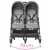 Maxi-Cosi Dana For2 Twin Stroller - Concrete Grey 2