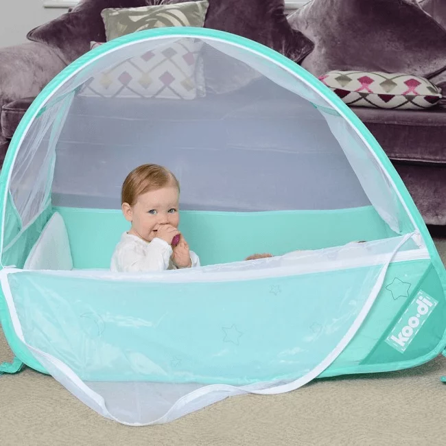 Koo di Pop Up Bubble Travel Cot Cockatoo Olivers BabyCare