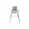 Beaba Cube Multifunctional High Chair - White & Turquoise 1