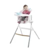 Beaba Up & Down High Chair - Grey & White 3