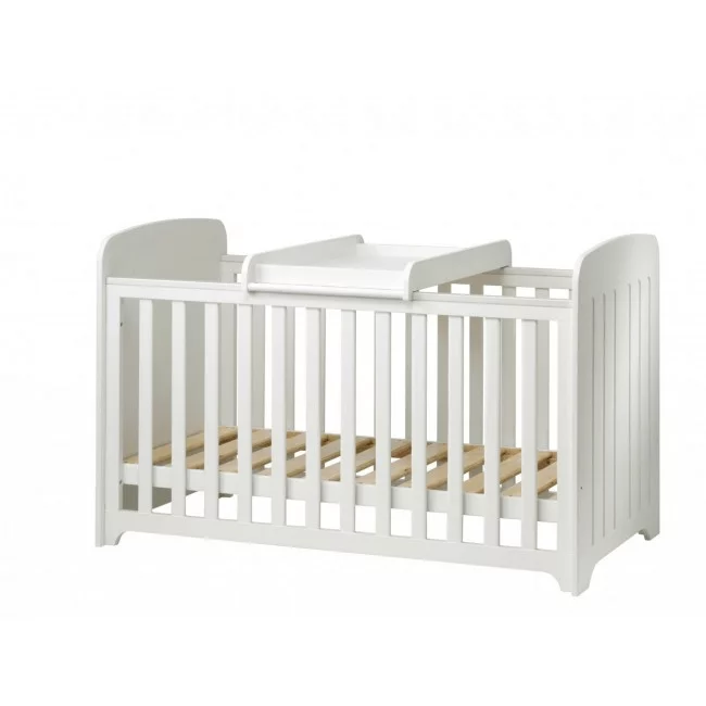 Kub Elita Cot Top Changer White Olivers BabyCare