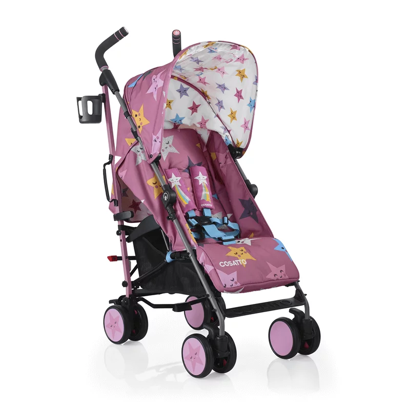 Cosatto Supa Stroller Compact Stroller Pushchair Happy Stars