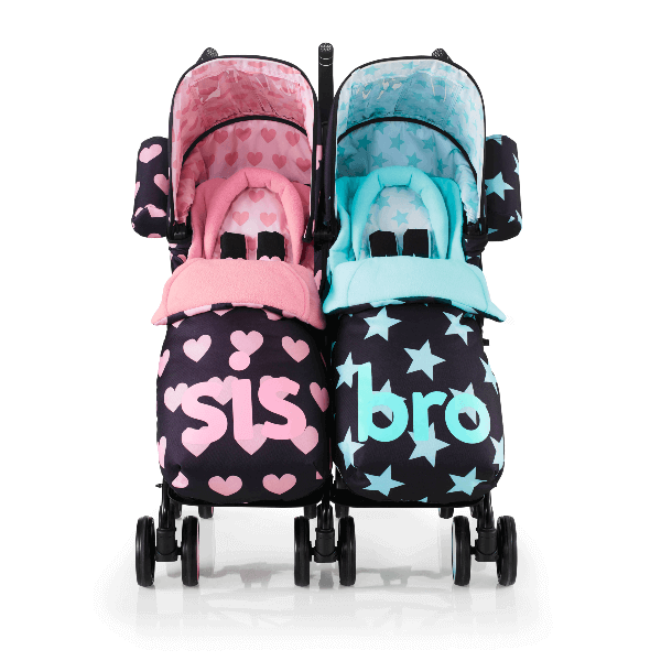 cosatto double pushchair