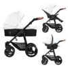 Venicci Gusto 3 in 1 Travel System - Ecru