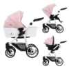 Venicci Pure 3 in 1 Travel System - Rose