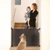 Dreambaby Retractable Baby Gate Black F943 9