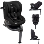 Joie i-Spin 360 i-Size Car Seat - Coal with Seat Protector and Back Se – UK  Baby Centre