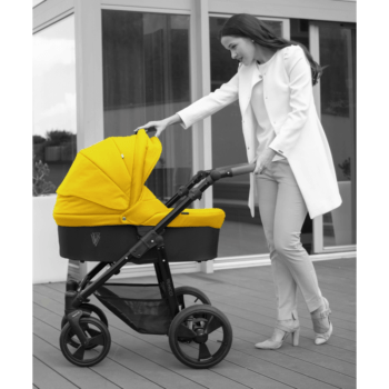 venicci yellow pram