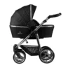 Venicci Silver 3 in 1 Travel System - Black