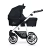 Venicci Soft Vento 3 in 1 Travel System - Black & White 1