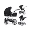 Venicci Soft Vento 3 in 1 Travel System - Black & White