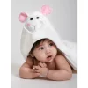 Zoocchini Baby Hooded Towels - Lola the Lamb 2