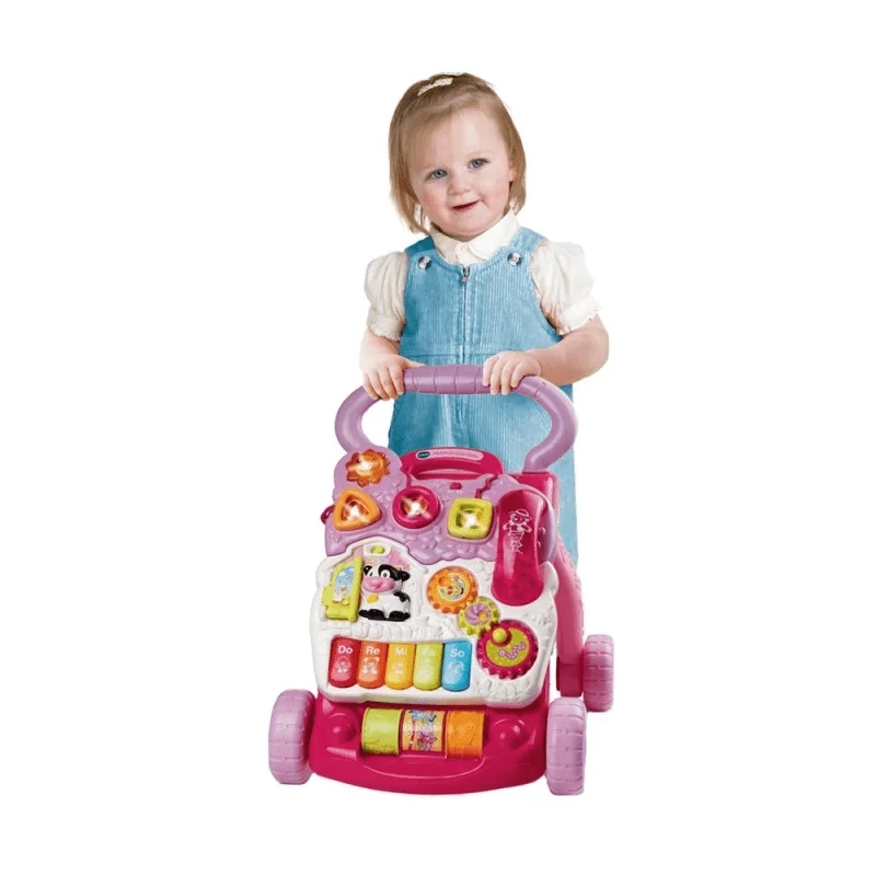 VTech First Steps Baby Walker Pink Olivers BabyCare