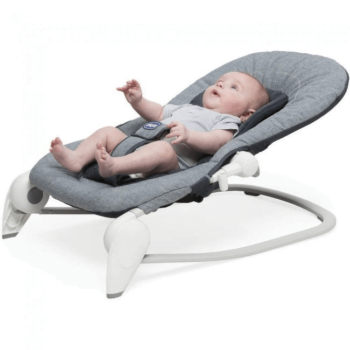 chicco bouncer grey