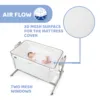 Chicco Next2Me Magic Side Sleeping Crib - White Snow