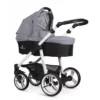 Venicci Soft Medium Grey / White Pram