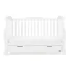 Obaby Stamford Luxe 3 piece room set- Cot- White- No side rail