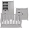 Obaby Stamford Mini 3 Piece Room Set - Warm Grey