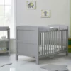 Obaby Grace Cot Bed Warm Grey 4