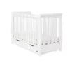 obaby stamford mini cot bed white 1