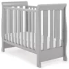 obaby stamford space saver cot warm grey 7