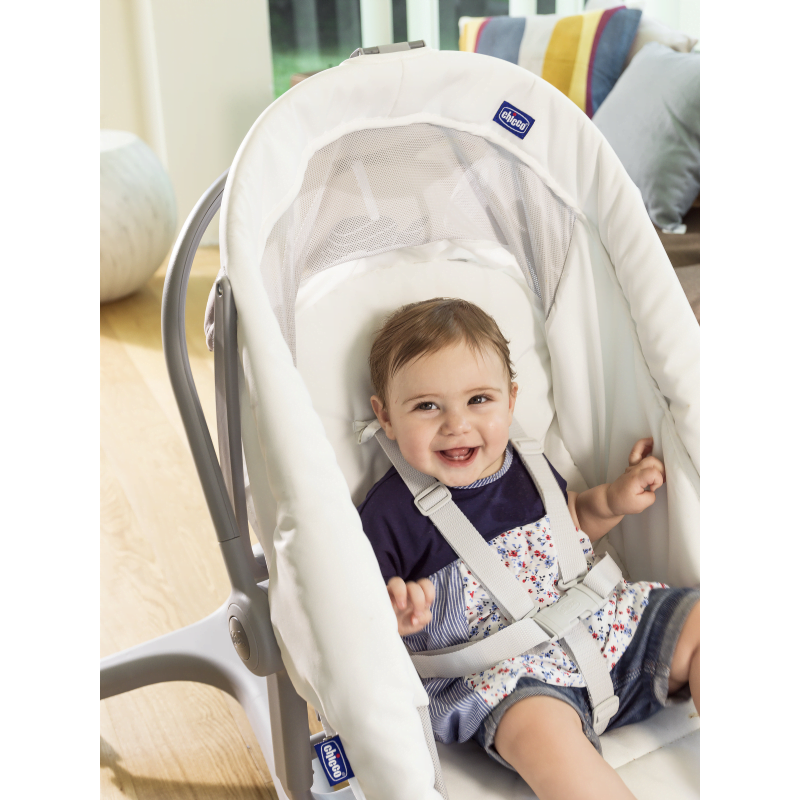 Chicco Baby Hug Air 4-Piece Sleeptime Bundle-Titanium