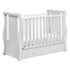 Nebraska Sleight Cot Bed - White