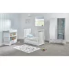 Nebraska Sleight Cot Bed - White 4