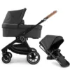 Emmaljunga NXT60 Travel System (Ergo Seat) - Outdoor BlackLounge Black_