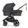 Emmaljunga NXT60 Travel System (Flat Seat) - Outdoor Black - Lounge Black