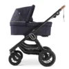 Emmaljunga NXT90 Carrycot Outdoor Black Lounge Navy