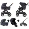 Emmaljunga NXT90 Travel System Outdoor Black Lounge Navy