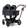 Outdoor Black Lounge Navy NXT Twin Carrycot