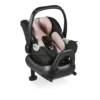 Tulip Car Seat Rose Gold on Isofix base front