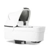 Emmaljunga White Leatherette Carrycot