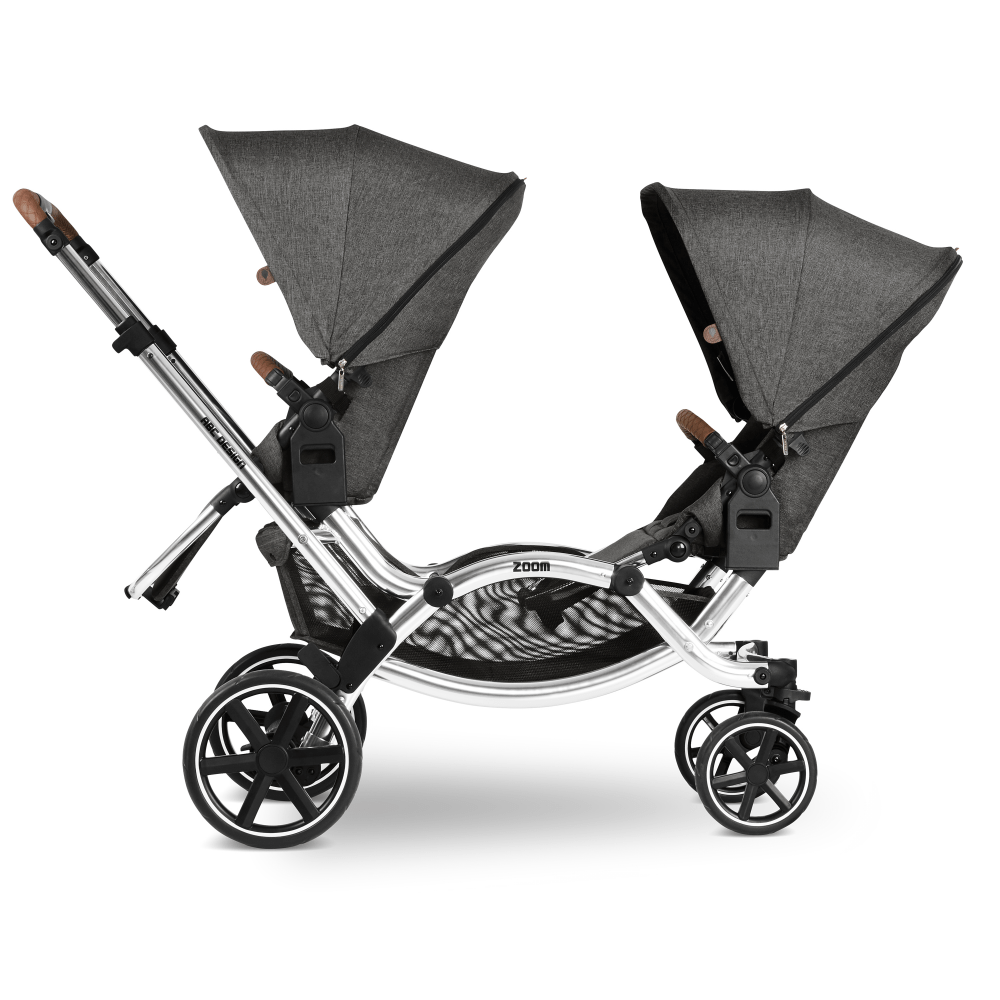 zoom double pushchair
