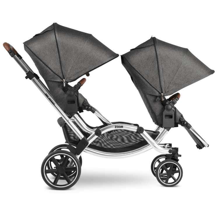 ABC Design Zoom Double Tandem Pushchair | Asphalt | Diamond Edition