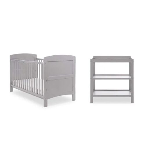 Obaby Grace 2 Piece Room Set Warm Grey