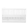 Coleby Cot Bed and Under Drawer white front closed