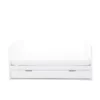 Coleby toddler Bed and Under Drawer white