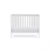 Bantam space saver cot - front view white