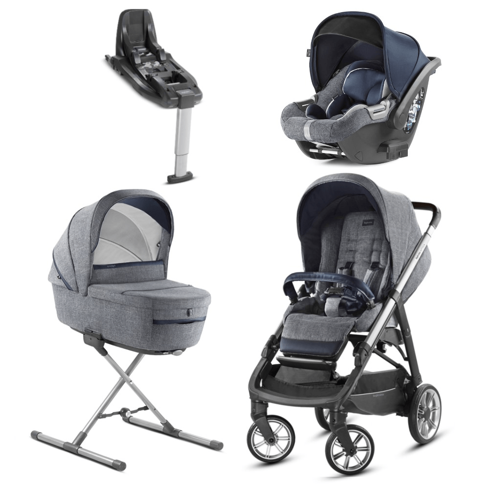 Discover Inglesina's new Aptica System Quattro travel system with  reclining, 360 spin car seat