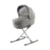 Inglesina Aptica System Quattro- Kensington Grey - Carry Cot on Stand