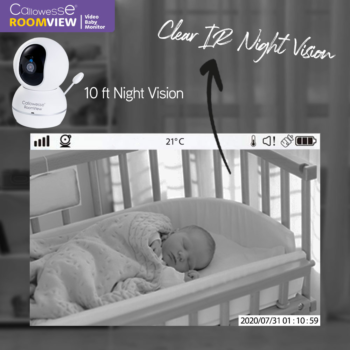 Callowesse RoomView Digital Baby Monitor + Additional Camera Bundle
