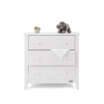 obaby belton chest of drawers white