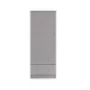 obaby single wardrobe warm grey