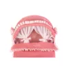 roma annie dolls pram pink hood